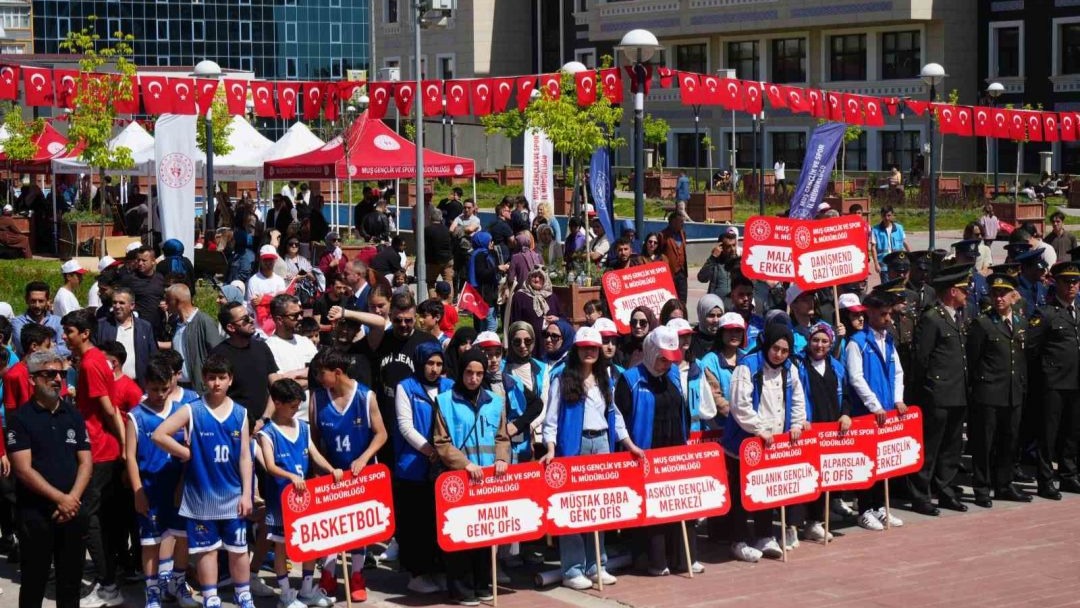 Muş’ta 19 Mayıs coşkusu
