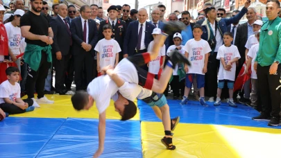 Ağrı’da Sportif Gösterilere Yoğun İlgi