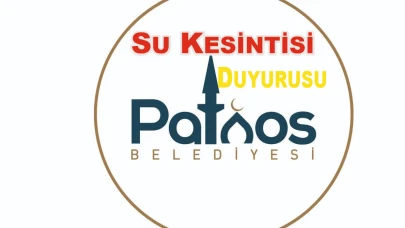 Patnos Belediyesinden Su Kesintisi Duyurusu