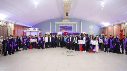 Patnos Meslek Yüksekokulu’nda Mezuniyet Coşkusu