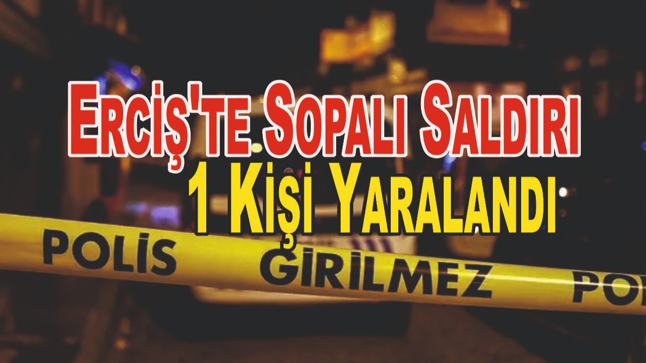 Erciş'te Sopalı Saldırı 1 Kişi Yaralandı