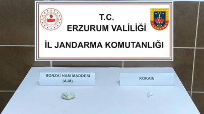 Erzurum’da uyuşturucu operasyonu