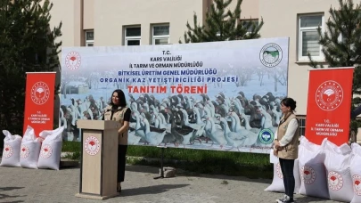 Organik Kaz Nasıl Yetiştirilir? Organik Kaz Yetiştiriciliği Projesi başlatıldı...