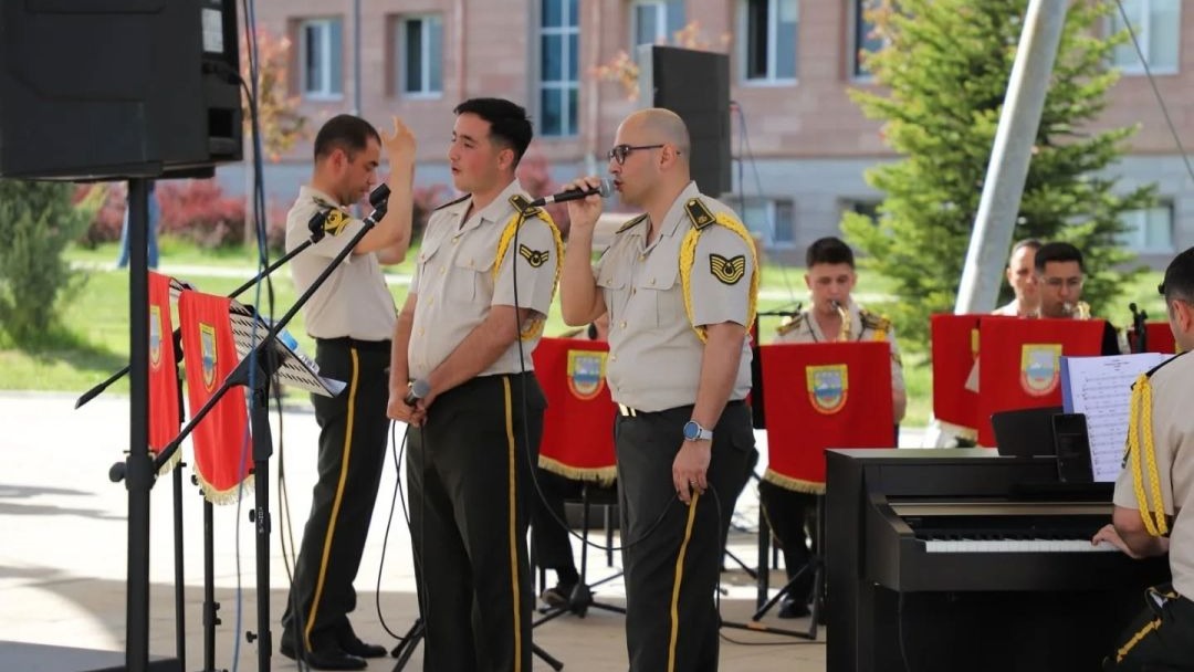 Erzincan Binali Yıldırım Üniversitesi 3. Ordu Komutanlığı Bando Takımını ağırladı