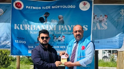 Patnos'ta Kurban Bağış süreci devam ediyor