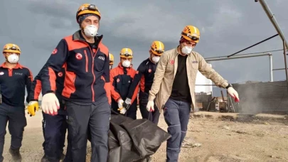 Asfalt üretim tesislerinde şidetli patlama: 1 ölü, 1 yaralı