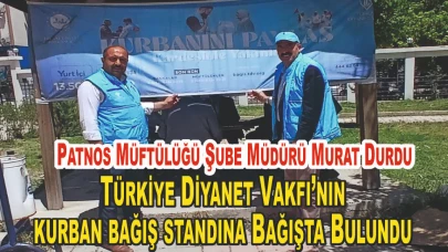 Patnos’ta Vekâletle Kurban Bağışları Yoğun İlgi Görüyor