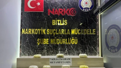 Yol Kotrolünde bir araç'ta metamfetamin ele geçirildi