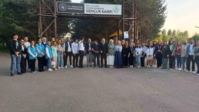 13 ülkeden gelenler Malazgirt’teki kampta buluştu