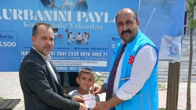 Patnos’ta Ömer Ali Kılıç’tan Anlamlı Kurban Bağışı