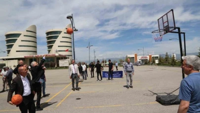 "Sporla sağlıklı yaşama adım" etkinliği