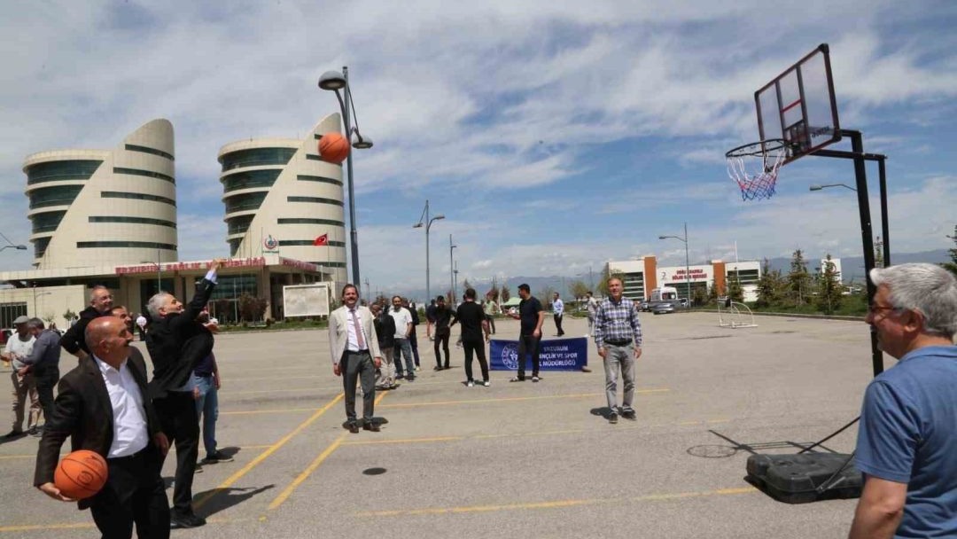 "Sporla sağlıklı yaşama adım" etkinliği