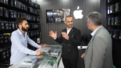 HÜDA PAR Mersin Milletvekili Faruk Dinç, Ağrı’da Esnafla Buluştu
