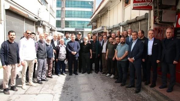 Vali Hamza Aydoğdu Buğday Meydanı esnafı ile kahvaltıda bir araya geldi
