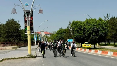 Ağrı’da Yeşilay Bisiklet Turu Yoğun İlgi Gördü