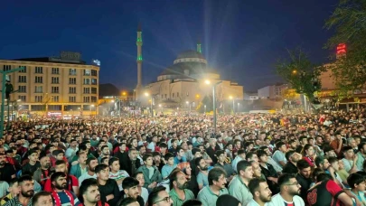 Van'da final maçı coşkusu