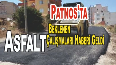Patnos'ta Beklenen Asfalt Çalışmaları Haberi Geldi