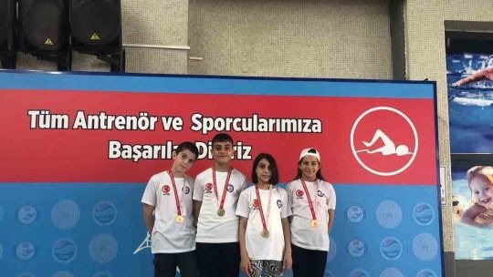 Yüzücüler Türkiye finallerine yükseldi