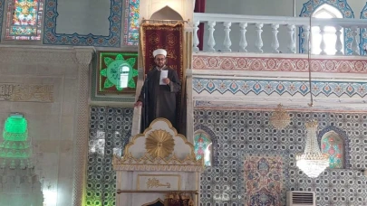 Erzurum'da "Etkili Hutbe Sunumu" için yarıştılar