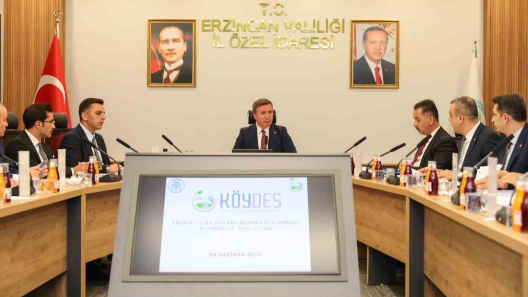Vali Aydoğdu başkanlığında 2025 yılı KÖYDES İl Tahsisat Komisyonu Toplantısı yapıldı