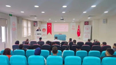 Evlilik kredisine başvuran çiftlere eğitim düzenlendi