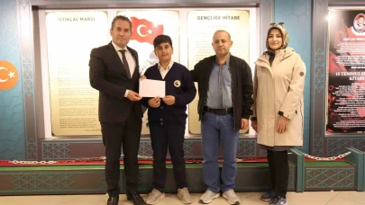 Bursluluk sınavında Türkiye birincisi oldu