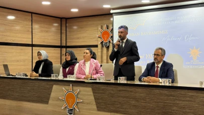 Ak Parti Ağrı İl Başkanlığında Bayramlaşma Programı Düzenlendi