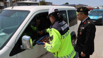 Erzurum'da Jandarma bayramdada denetimlerini sürdürdü