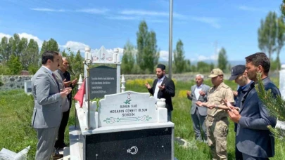 Kurban Bayramı münasebetiyle şehitler unutulmadı