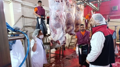 Ağrı’da Kurban Kesim Yerine Denetim