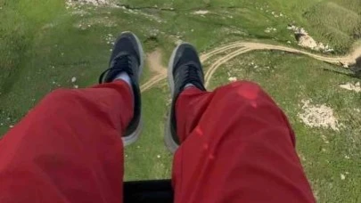 Yamaç paraşütüyle pilot olma hayali gerçek oldu