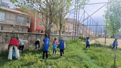 Ağrı'nın Diyadin ilçesinde dünya çevre günü kapsamında farkındalık oluşturacak etkinlik