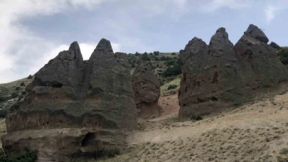 Kars'ın ’peri bacaları’ birer doğa harikası