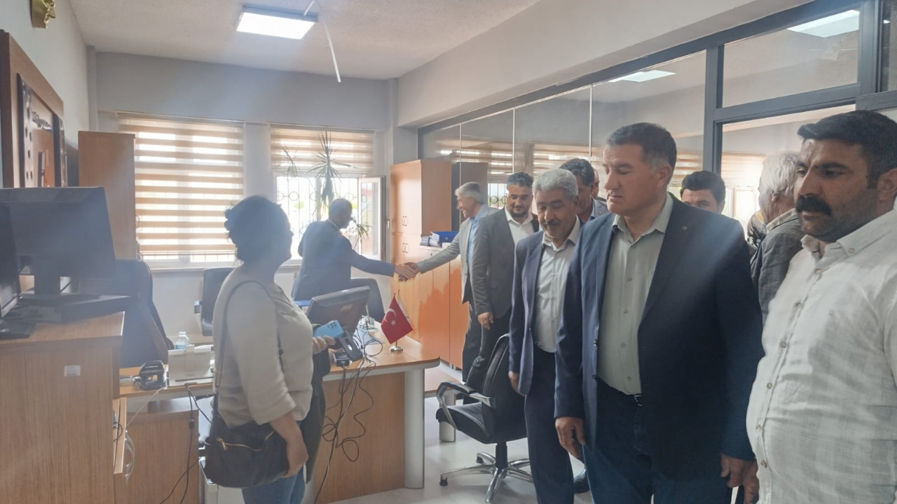 AK Parti Diyadin İlçe Başkanlığından Hükümet Konağı Ziyareti