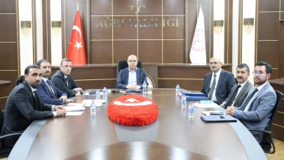 Ağrı’da Haftalık Çalışma Grubu Toplantısı Gerçekleştirildi