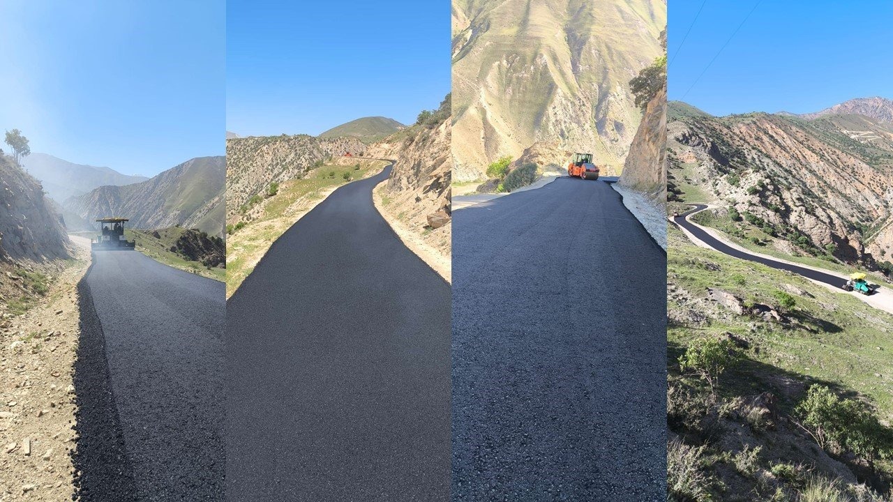 Dev Hizmet tozlu yollar asfalta dönüşüyor