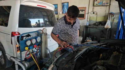 Doğu'da Havaların ısınmasıyla sanayilerde oto klima gazına talep arttı