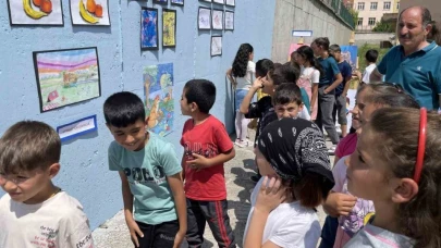 BİLSEM öğrencilerinden yılsonu sergisi