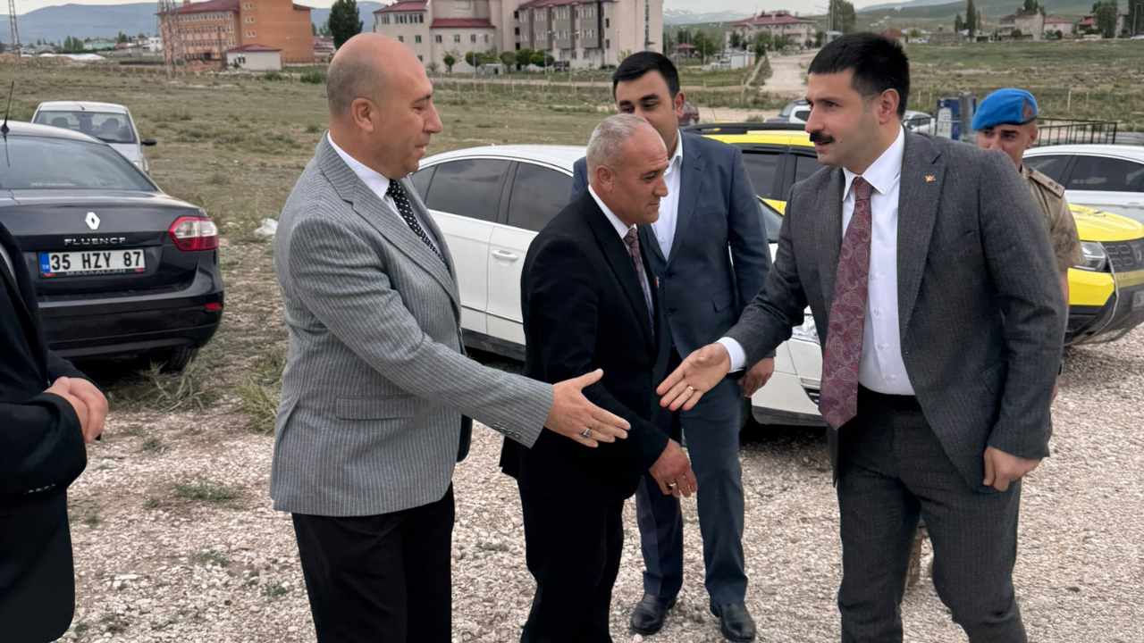 Diyadin Kaymakamı Mustafa Karali’ye Veda Yemeği