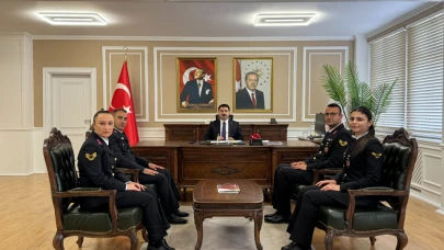Diyadin Kaymakamlığı’ndan Jandarma Teşkilatının 186. Kuruluş Yıl Dönümü Ziyareti