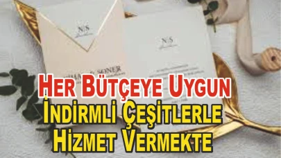 Patnos’ta Yiğit Matbaa’dan Düğün Davetiyelerinde Şok İndirimler!