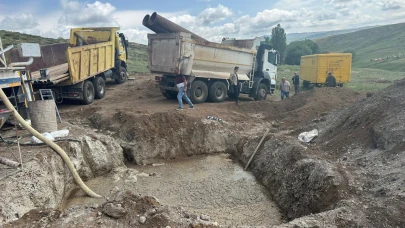 Taşlıçay’da Su Arama Çalışmaları Başladı