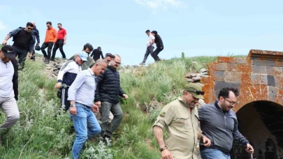 Erzurum'da duygulandıran etkinlik: Çobandede tabyasında anlamlı buluşma