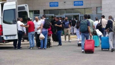 İran-İsrail savaşı nedeniyle Van sınırında dönüş hareketliliği