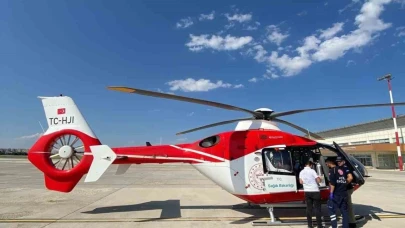 17 yaşındaki hasta ambulans helikopterle Van’a sevk edildi
