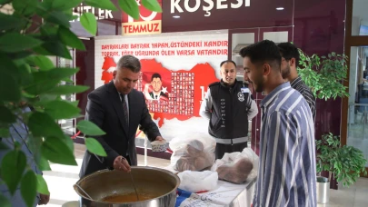 AİÇÜ’den Sınav Haftasında Öğrencilere Sıcak Çorba İkramı