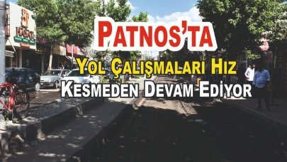 Patnos’ta Yol Çalışmaları Hız Kesmeden Devam Ediyor