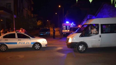 İki kişi arasında çıkn silahlı kavgada 1 kişi yaralandı