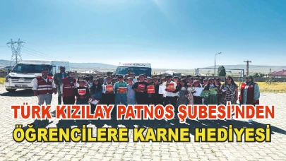 Türk Kızılay Patnos Şubesi Değirmendüzü Ortaoulunu Ziyaret Etti