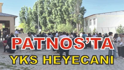 Patmnos'ta YKS heyecanı
